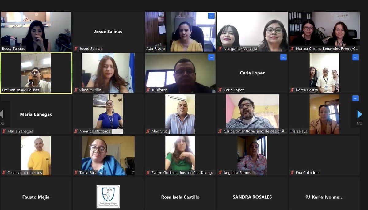 PJdeHonduras's tweet photo. Hoy tuvo lugar la primera reunión departamental del #SNFJ de Francisco Morazán, con el propósito de presentar informes y metas abarcando el periodo de enero de 2023 a diciembre del mismo año. https://t.co/zzPGqqgIs0