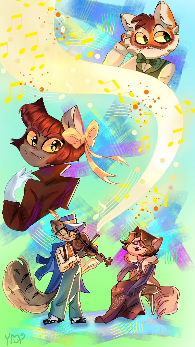 elbichoXD123's tweet photo. Miauwwww!!!!😺🎻
#Lackadaisy
#lackadaisyfanart https://t.co/HeaXabKu7Q