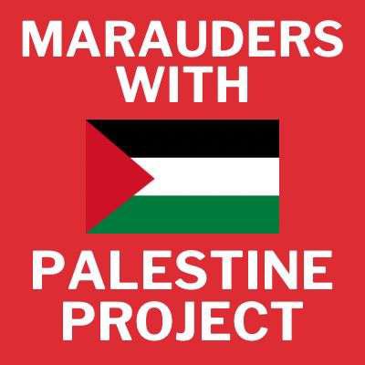 mwpalestineproj's tweet photo. MARAUDERS WITH PALESTINE PROJECT: INFORMATION AND DIRECTORY https://t.co/J3IXZvpeCW