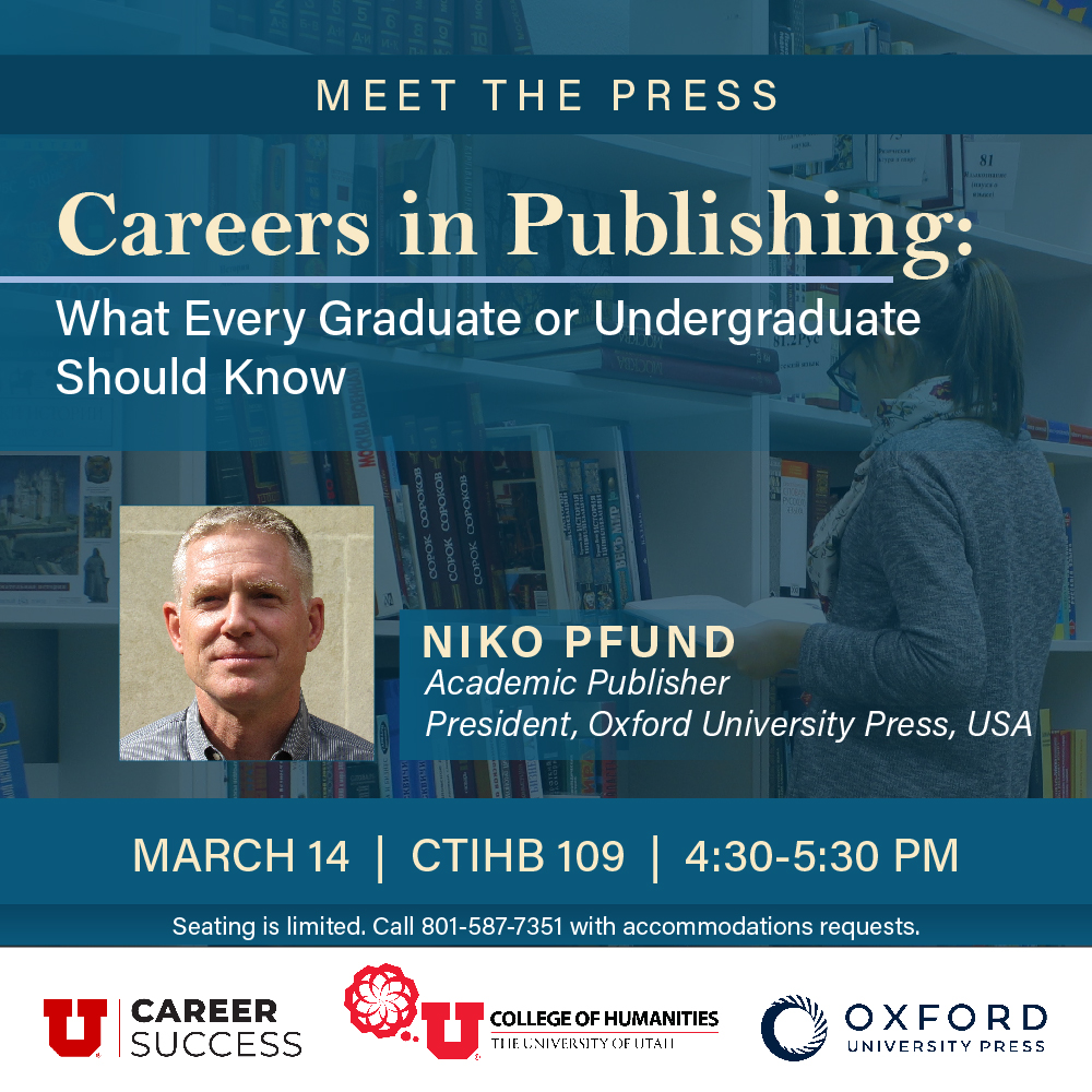 This week! Join us to learn all about careers in publishing with guest Nico Pfund from @OxUniPress