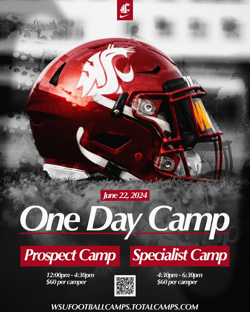 1st step to getting better is…SHOWING UP. See you on June 22nd. #betonyourself #GOCOUGS