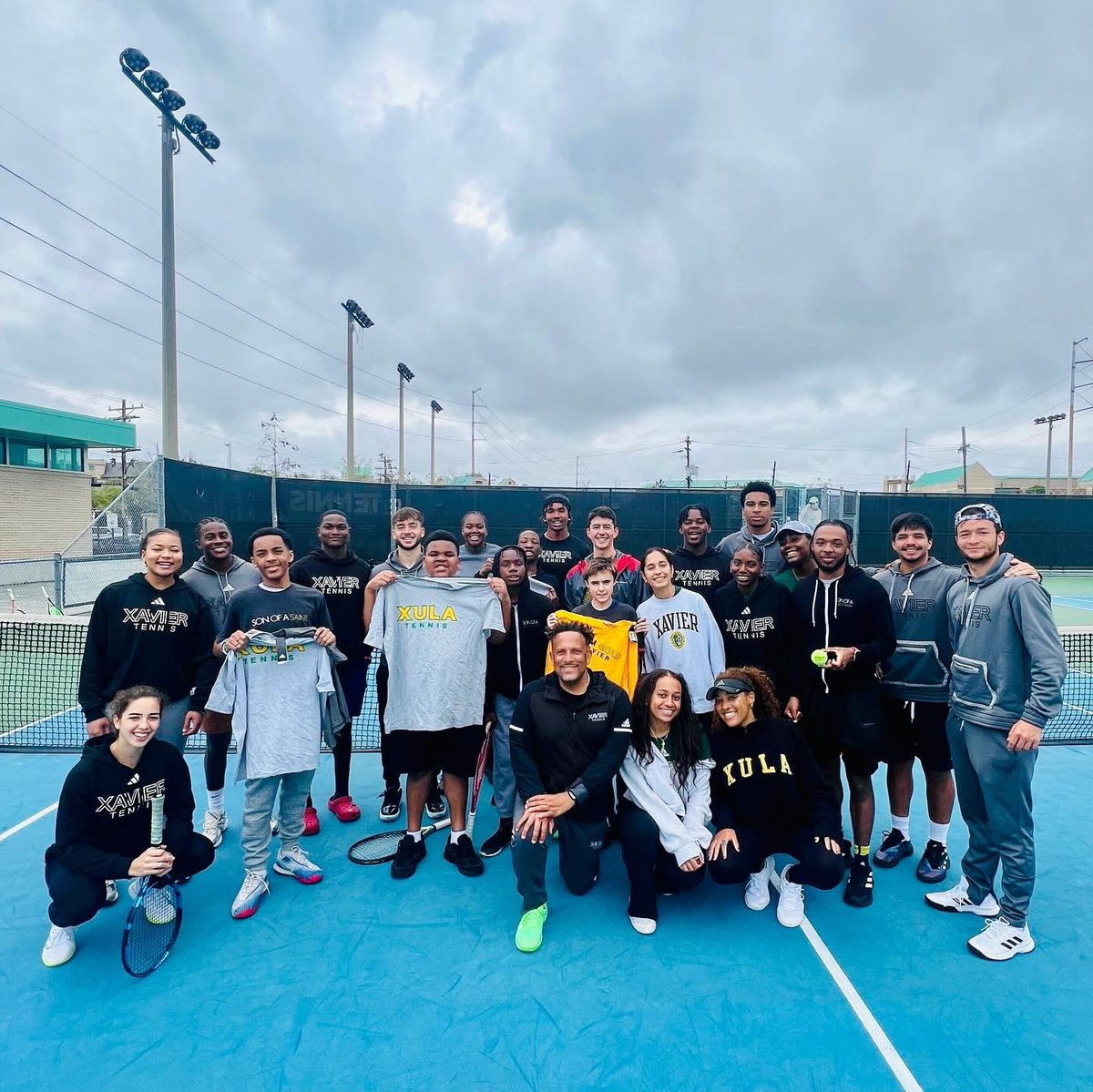 🎾 A Saturday well spent with the @XULA1925 tennis team! Our mentees recently had the amazing opportunity to interact with these collegiate student-athletes, learn the fundamentals of the game, and get some quality time together on a weekend. Thanks y’all.
