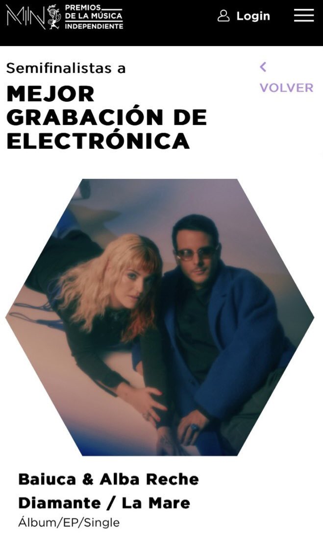 arechenews's tweet photo. ¡Alba y Baiuca han pasado a la semifinal de los Premios MIN en las categorías de ‘Canción del año’, ‘Mejor artista’ y ‘Mejor grabación electrónica’! 🥹🧡 https://t.co/7ugsHRdVmp