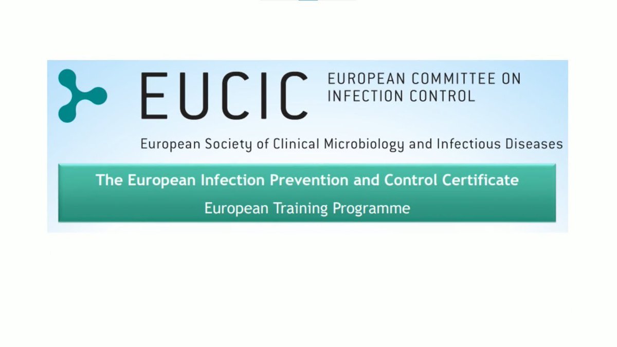 📢 Vous êtes anglophone et souhaitez une #formation internationale dans la prévention des infections ? Inscrivez-vous à l'EUCIC (@EUCIC1). L'enseignement se fait par modules répartis entre 2024 et 2026 dans plusieurs pays d’Europe. Pour en savoir plus : escmid.org/eucic/training…