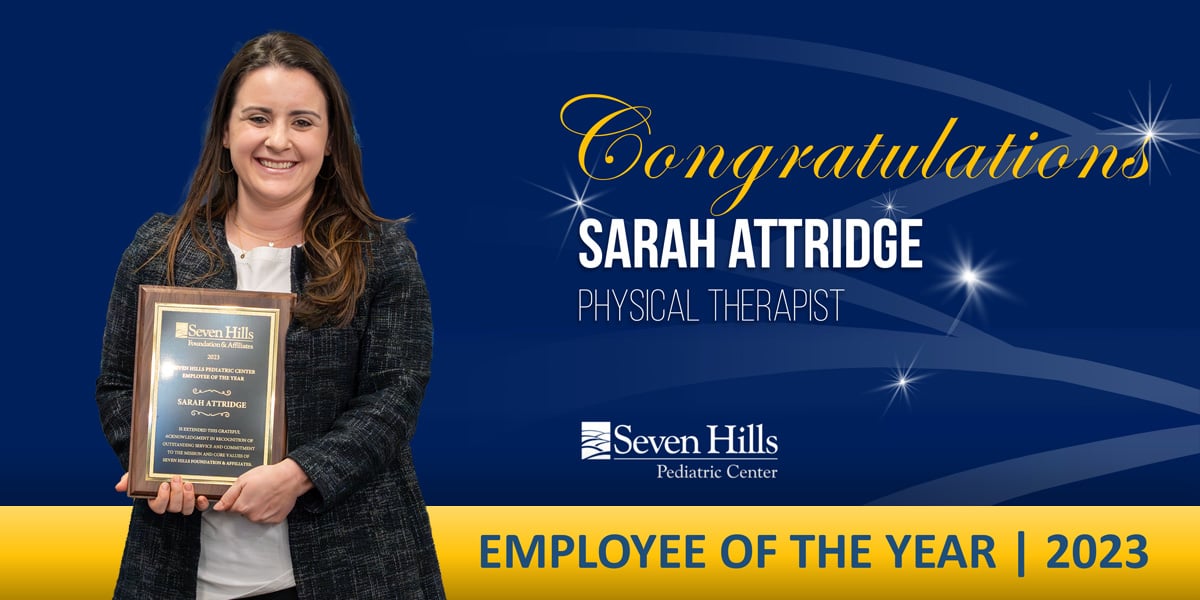 Sarah is a PT at SHPC delivering treatment to improve the quality of life of children. She created the Barn Experience, a program that enables many medically fragile children the opportunity to pet, feed, groom, and ride horses. #EmployeeoftheYear hubs.ly/Q02nZ9W80