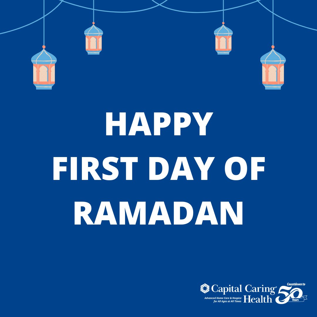 Happy Ramadan! May this month be filled with peace, love, and blessings.