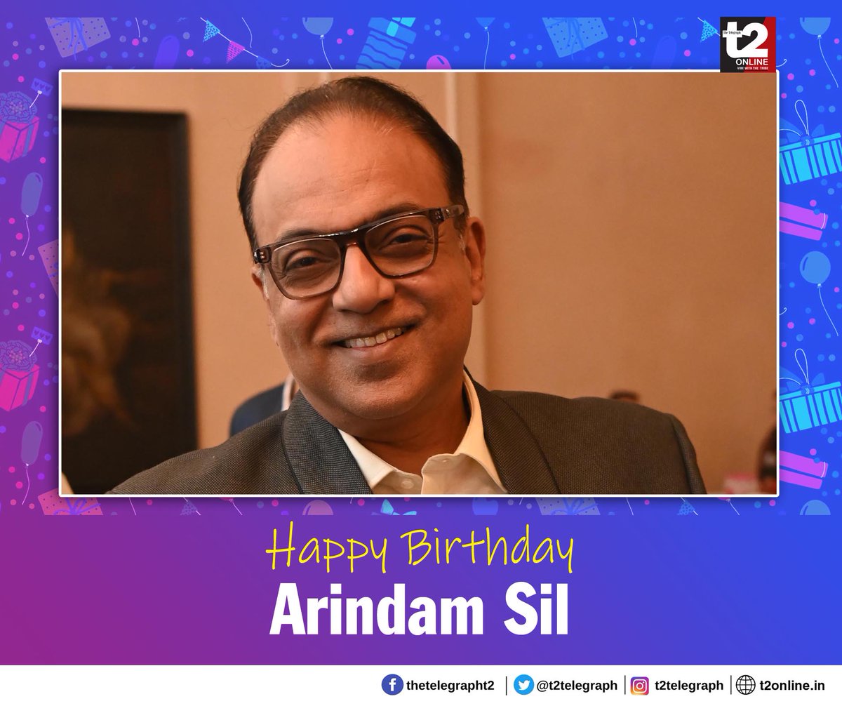 Acting to directing, he aces it all. t2 wishes Arindam Sil a very happy birthday! @silarindam