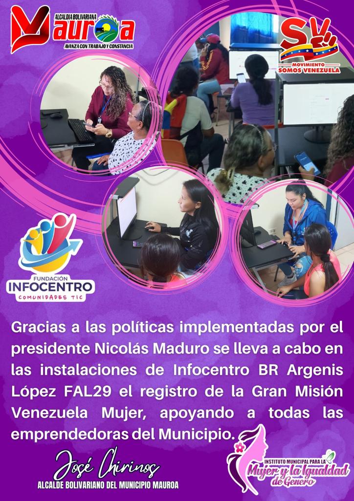 danielasocialis's tweet photo. Registro de la Gran Misión Venezuela Mujer en #Fal29 
@Gabrielasjr 
@LaRosaInfoVE 
@Carmen_Vzl https://t.co/iOss2aRsUv