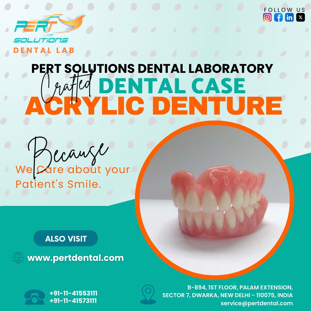 pert_dental's tweet photo. Our handcrafted #dental case is the perfect fit for your new acrylic #dentures.  
Made with durable materials and a cushioned interior, it protects your dentures from everyday wear and tear. 
https://t.co/zXgnGNQkJW
#PertDental #dentist #dentalart #DentalProducts #teeth #smile https://t.co/eWsmQoA2D0
