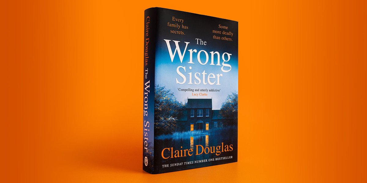 OUT THIS WEEK! The suspense-filled new thriller from bestselling author of The Couple at No. 9 and The Woman Who Lied is out on Thursday. Don't miss out on #TheWrongSister! amazon.co.uk/Wrong-Sister-c…