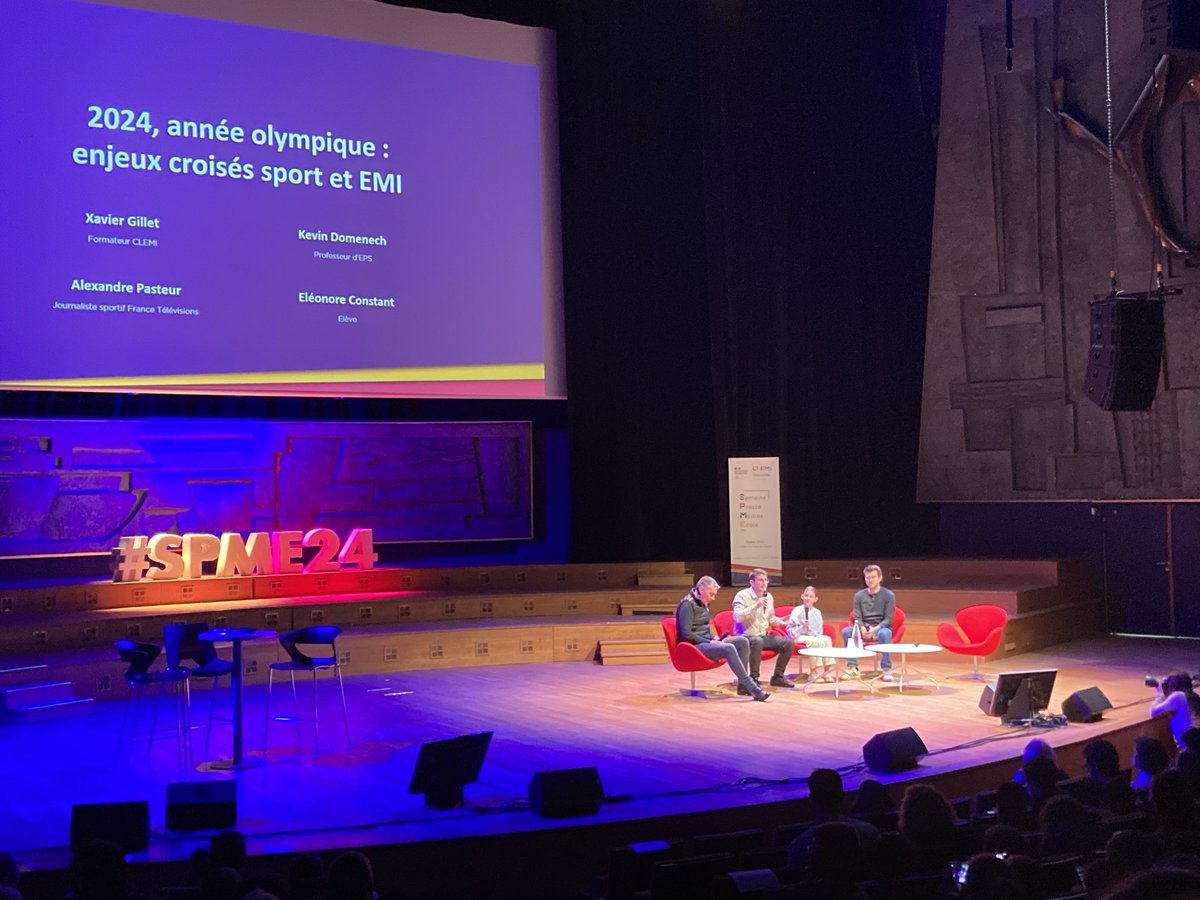 alainfontan's tweet image. ⁦@Francetele⁩ partenaire @Paris2024 au lancement #SPME24.
Merci ⁦@LeCLEMI⁩ et Xavier GIllet d’avoir invité ⁦@apasteur⁩ #journaliste ⁦⁦@francetvsport⁩. ⁦@SergeBarbet⁩ ⁦⁦@ThomasRouchie⁩ ⁦@pgolomer⁩ ⁦⁦⁦@AmelCogard