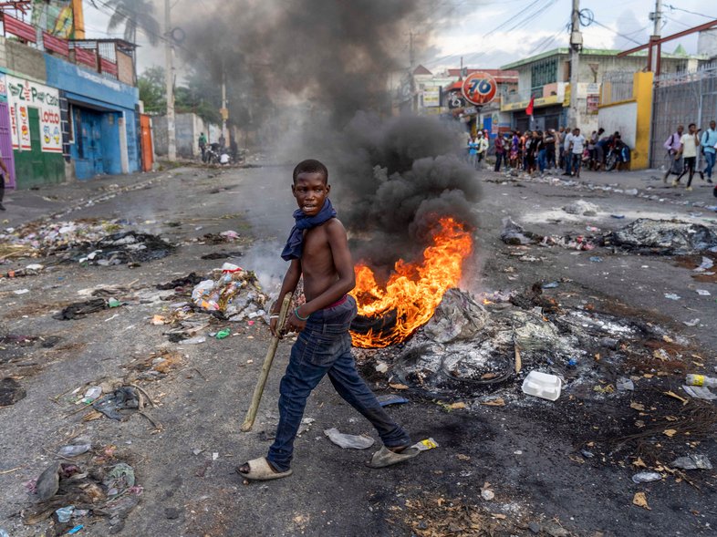 To be fair, Haiti having a cannibal warlord as their leader won't really change all that much for them. This is the predictable outcome and simply homeostasis for Haiti. As it was, as it will be. This is the state of the country post revolution. This is a free Haiti.