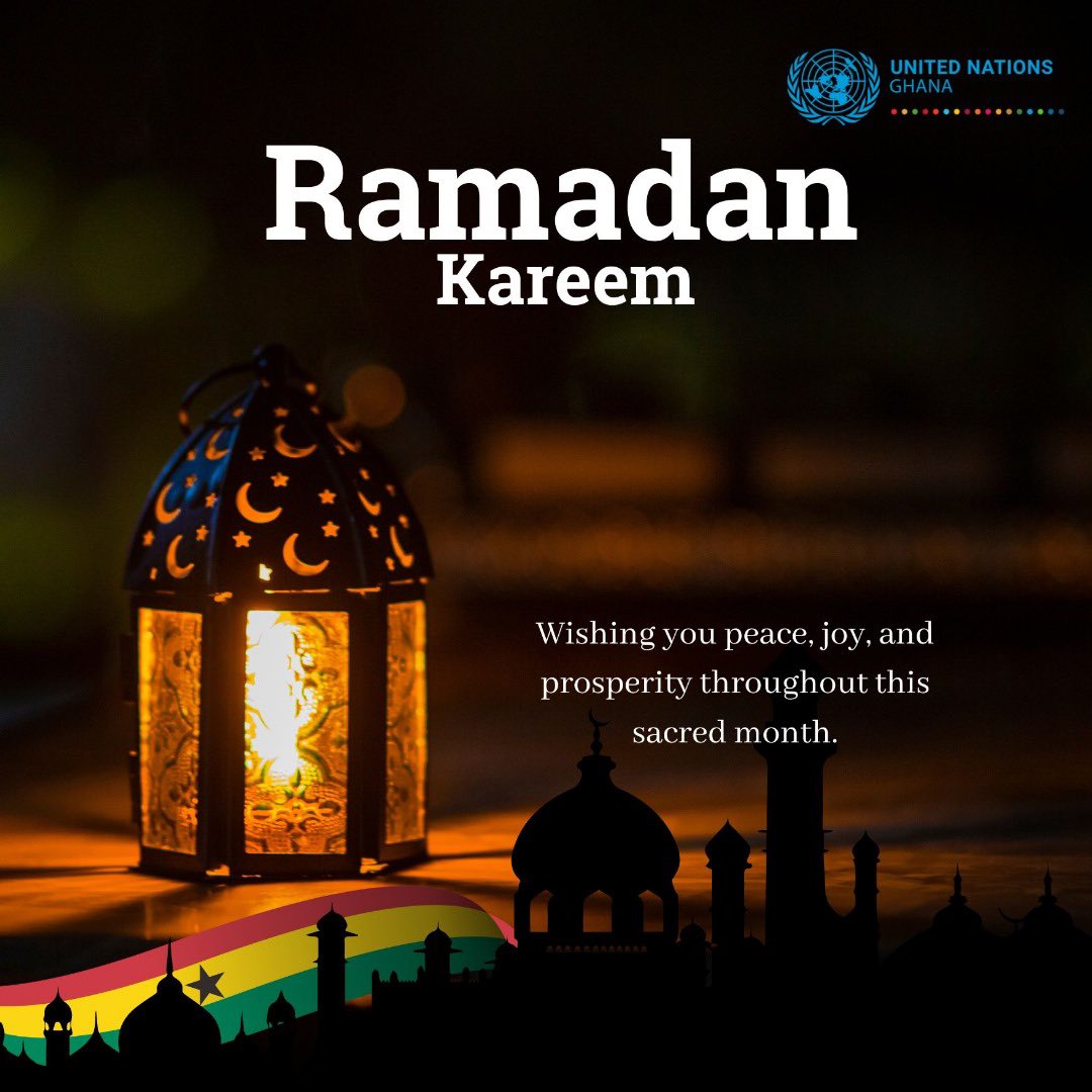 Wishing all those fasting through the Holy month Ramadan Kareem 🙏🏾 May your prayers add to world peace.