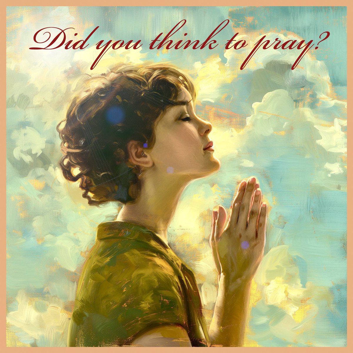 Don’t discount the power of prayer. 
#PrayAlways
