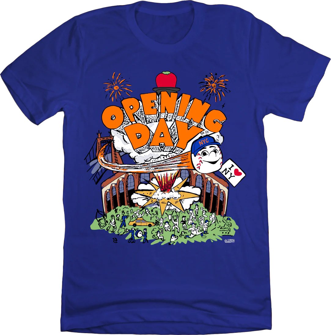 TheWardyNYM's tweet photo. 🚨🚨🚨 GIVEAWAY 🚨🚨🚨

REPOST, LIKE, FOLLOW @InTheClutchCom & @genymets for a chance to WIN this #Mets Opening Day Madness Queens Baseball Chaos Tee! 🔥

* BONUS ENTRY: TAG a fellow #Mets fan in the COMMENTS! 👇

Best of luck everyone! #LGM