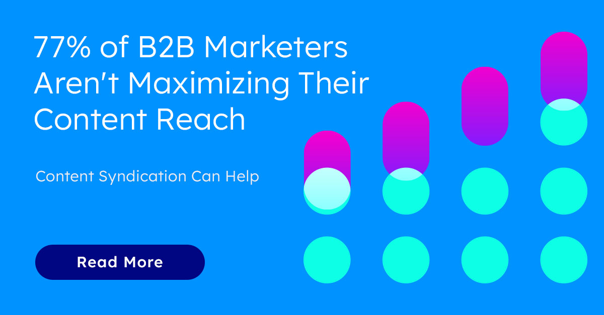 With misconceptions running abound and budget constraints looming, it's time to demystify #ContentSyndication and unlock its potential.

bit.ly/3V9z6sR

#B2BMarketing #LeadGeneration #B2B #Martech #Pipeline360