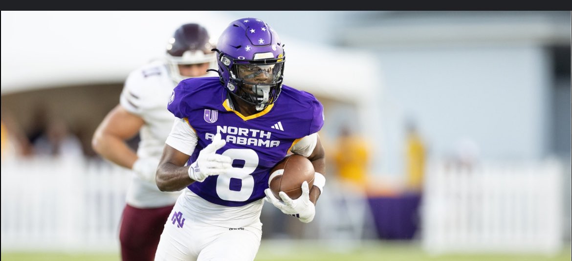AGTG✝️ I’m blessed to receive my first official D1 offer  from North Alabama <a href="/CoachTWilson20/">Coach Tre💪🏾</a> <a href="/SAMIEPARKER/">SAMIE PARKER</a> <a href="/Madhousefit/">Madhouse Training</a> <a href="/UNAFootball/">North Alabama Football</a>