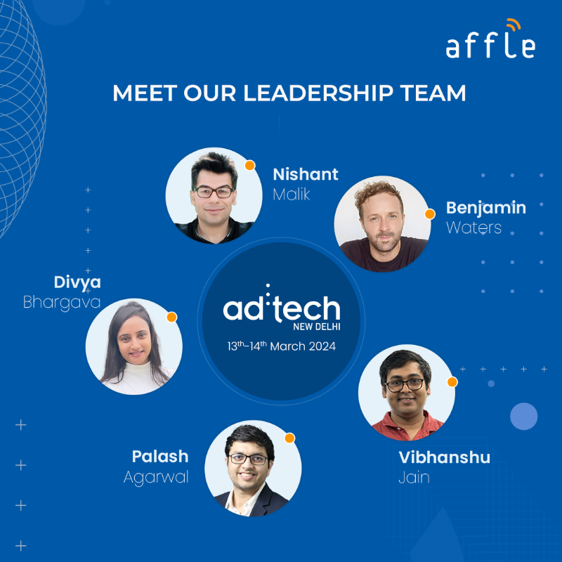 Our leadership team is gearing up for yet another exciting edition of ad:tech Delhi 2024! We look forward to seeing you there and engaging with them! @adtechIndia #AffleAtAdTech #BuiltToLast