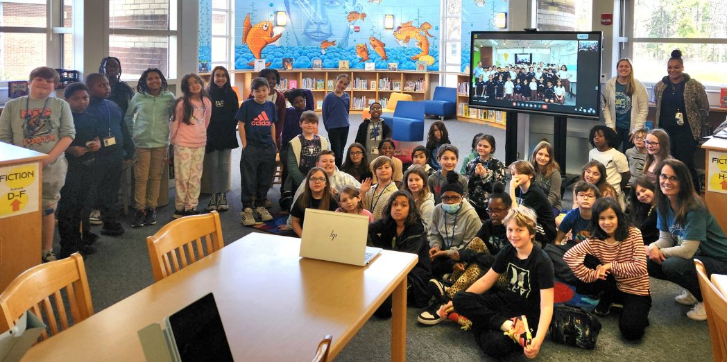 Thank you @vbedfound and @LevelUpVillage for allowing our students to make global connections with their science content! We were able to close out with a live connection with our partner classes in Mexico! 🇲🇽 @pmesvb @chrissie_mahl @jncar4