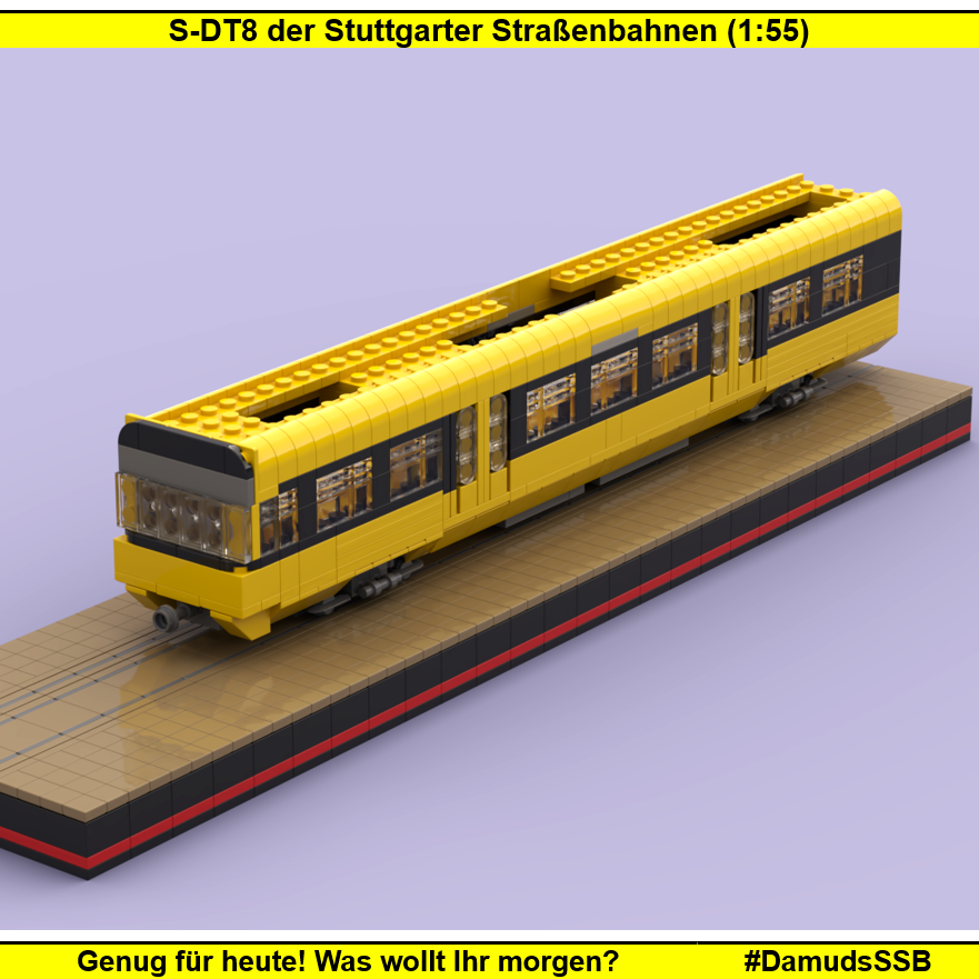 MartyRenger's tweet photo. So weit bin ich heute mit dem S-DT8 gekommen. Da fehlt noch einiges.
Was soll ich morgen bauen? Wieder SSB oder eines meiner anderen Projekte?
Alles zu meinen SSB-Lego-Modellen unter #DamudsSSB #Stuttgart #Straßenbahn #SDT8 https://t.co/xEeaPG0r0R