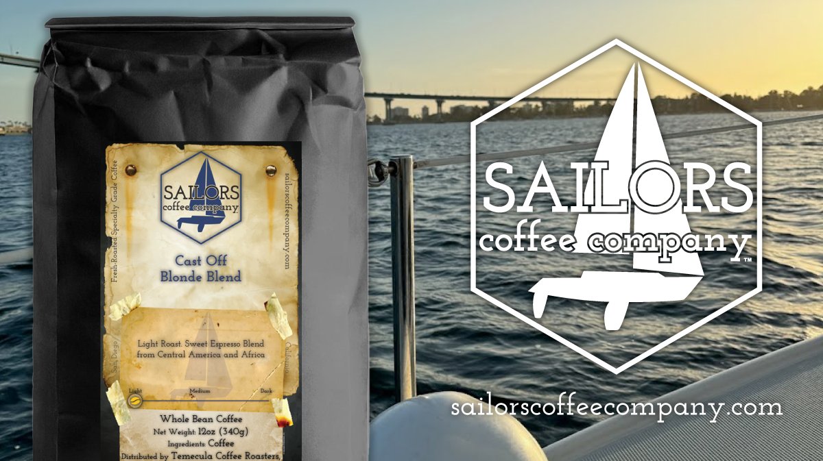 sailorscoffeeco's tweet photo. Cast Off Blonde Blend, combines the best of Central America and Africa. Light roast offers a sweet and vibrant experience. 10% off promo code: ig202403 https://t.co/kzn9kPGuYg #sail #sailing #coffee #sailorscoffee #skipper #sailinglife #sailinglifestyle #sailday #sailingtime https://t.co/cwwaWJuXok