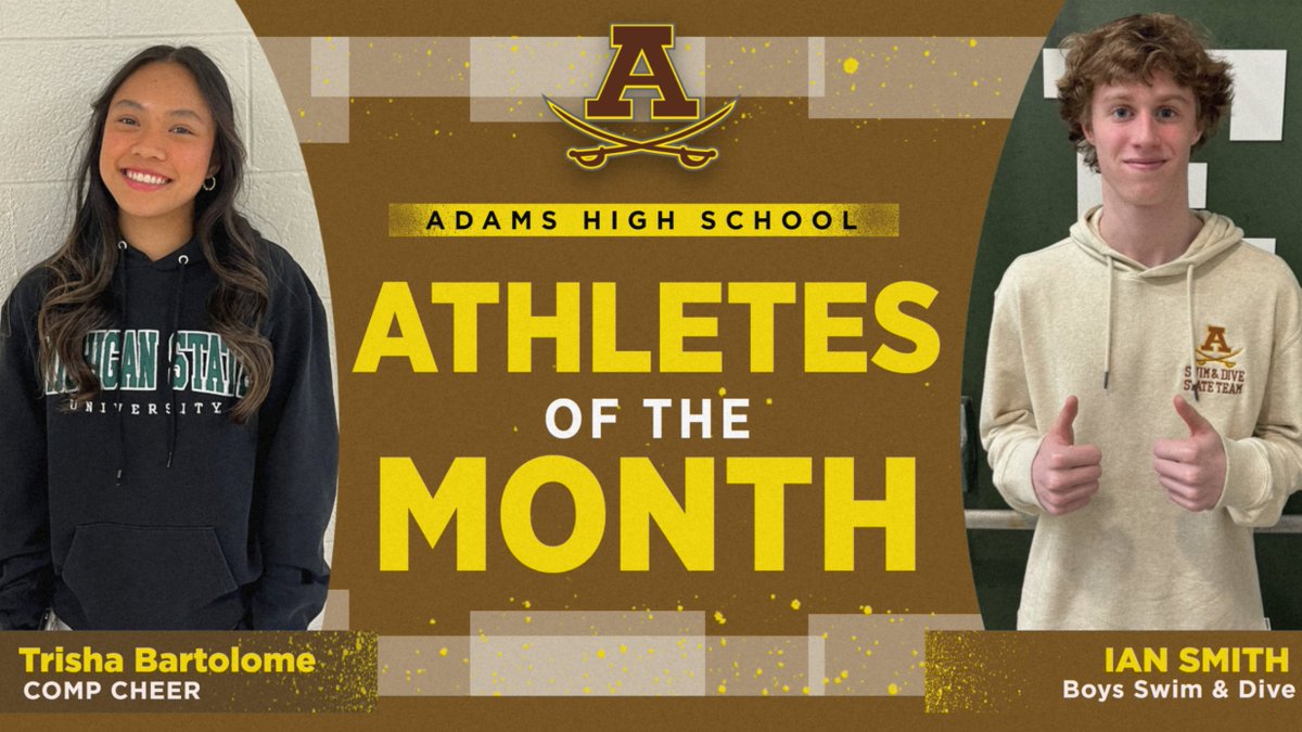 February Athletes of the Month !