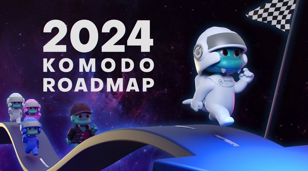 📢📢📢 Our 2024 roadmap is live! Check it out and let us know which items  are your favorites. 💬 🦎 https://t.co/GCu5Apcx8x #blockchain #crypto # cryptocurrency #cryptonews #DEX #DeFi #Komodo #KomodoWallet #cryptowallet  #Web3 #Bitcoin $
