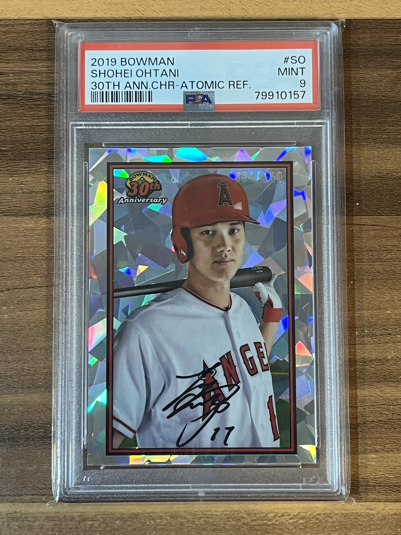2019 Bowman shohei ohtani