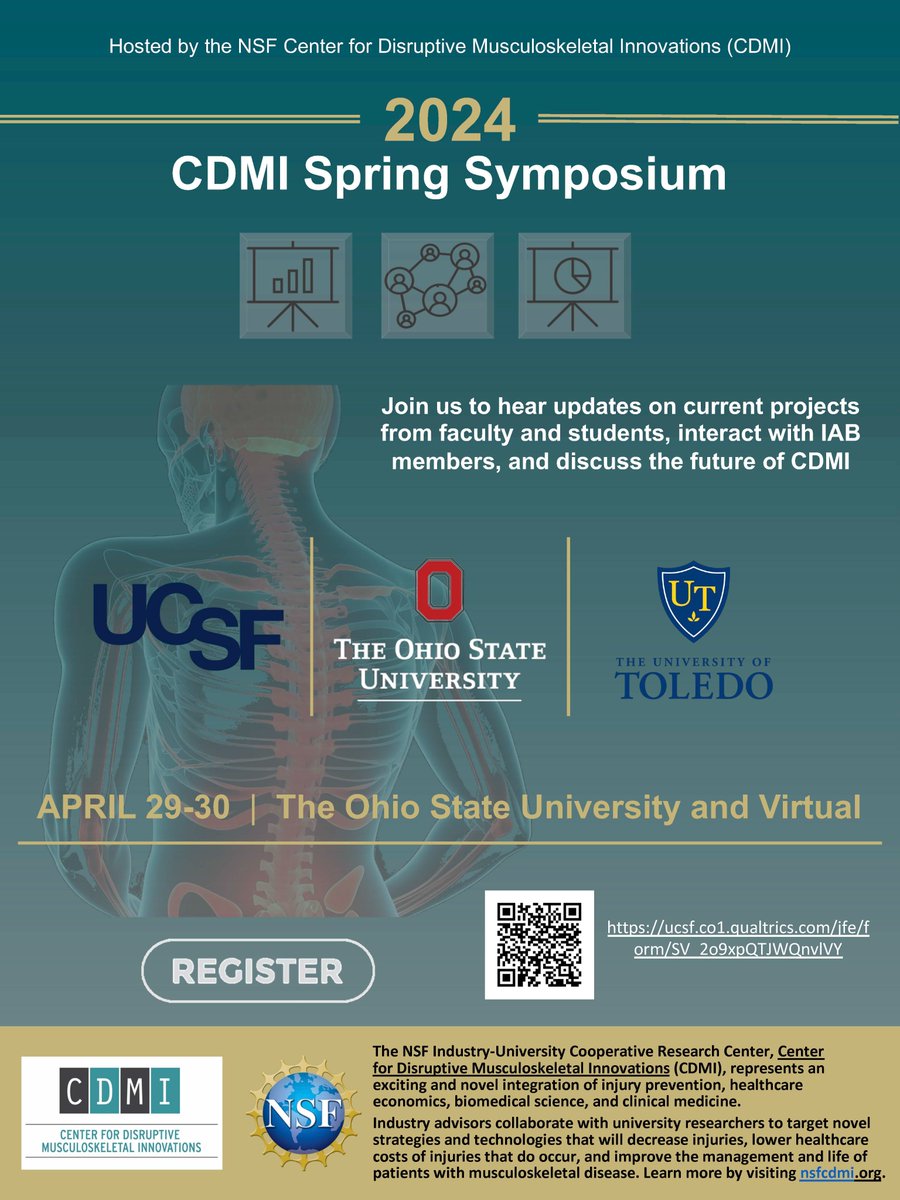 Center for Disruptive Musculoskeletal Innovations tweet media