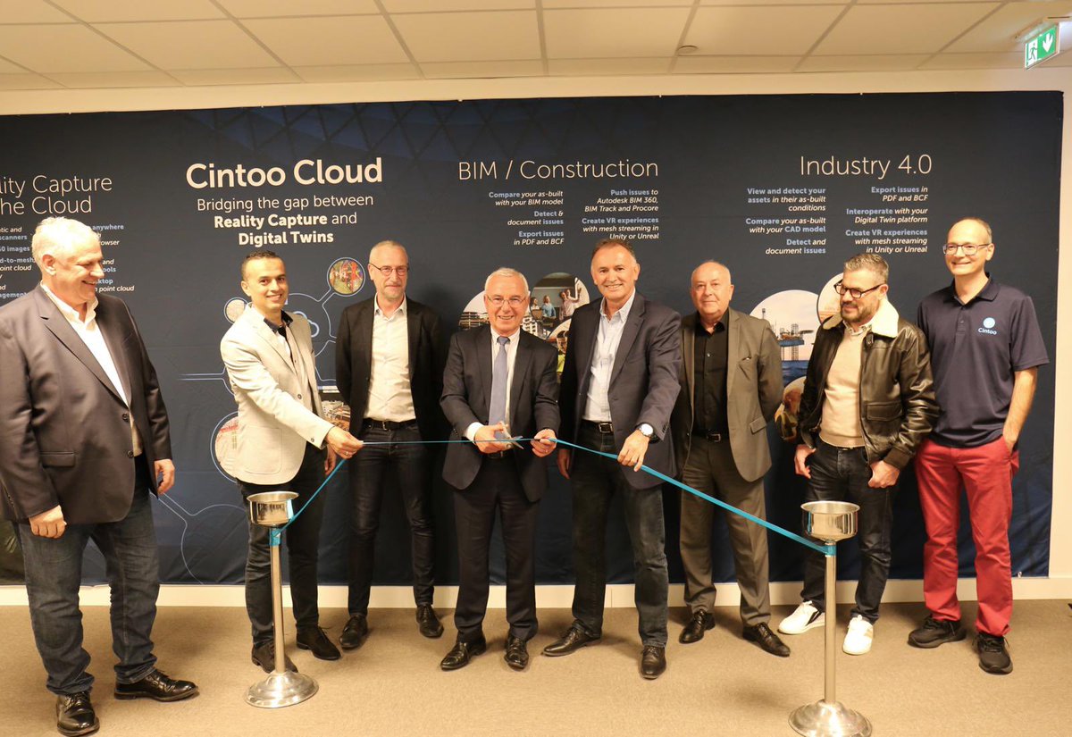 Je suis heureux de participer à l'inauguration des nouveaux locaux de <a href="/CintooCloud/">Cintoo</a> à Sophia Antipolis.

🚀Fruit de la fertilisation croisée et issu du <a href="/Laboratoire_I3S/">Laboratoire i3S</a>, la trajectoire pleine de succès de CINTOO vient renforcer <a href="/SophiaAntip0lis/">Sophia Antipolis</a> comme un territoire #IA d’excellence