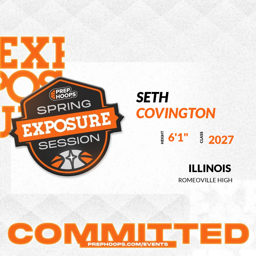 Prep Hoops Illinois (@prephoopsil) on Twitter photo Welcome Class of 2027 Seth Covington (<a href="/seth_covington6/">Seth Covington</a>) of Romeoville High HS to the <a href="/PrepHoopsIL/">Prep Hoops Illinois</a> Showcase @ Supreme Courts Basketball.
🔥🏀 #PHExposureSessionIL 🏀🔥
Register NOW! 👇
events.prephoops.com/e/1062/registe… Welcome Class of 2027 Seth Covington (<a href="/seth_covington6/">Seth Covington</a>) of Romeoville High HS to the <a href="/PrepHoopsIL/">Prep Hoops Illinois</a> Showcase @ Supreme Courts Basketball.
🔥🏀 #PHExposureSessionIL 🏀🔥
Register NOW! 👇
events.prephoops.com/e/1062/registe…