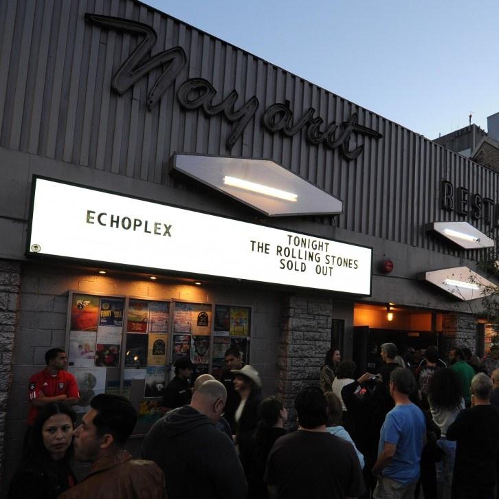 The @theechola has solidified its stance as the go-to destination for #localmusic events, and its free Monday Night Music residency has helped launch the careers of many great artists. #rockangeles #LA #music #venue #livemusic #musicvenue #TheEcho #Echoplex #sunsetstrip