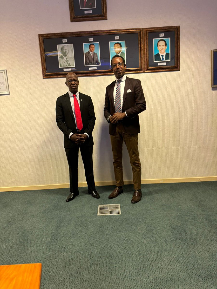 As some of @ARSO_1977 Technical Committees are set to hold their physical meetings in Botswana this week, @nhermog the ARSO SG visited @BobsMarketing and discussed the participation of Botswana in the ARSO work especially, in the agriculture and food Standards