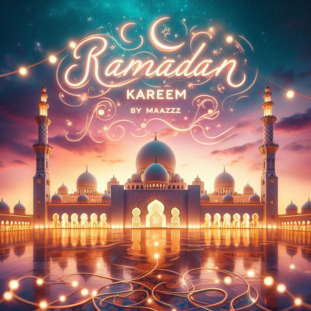 mafazOfficial's tweet photo. " Sending you warm wishes for a blessed Ramadan filled with love, forgiveness, and spiritual growth. Ramadan Kareem ! 

Ramadan Kareem 1445 -> 2024

By : Maazzz Mohamed

#Maazzz #aipictures #aigenerated #AI #RamadanMubarak #ramadankareem #ramadan2024 #Ramadan1445 #ramadanvibes https://t.co/qfXa3Dgh1g