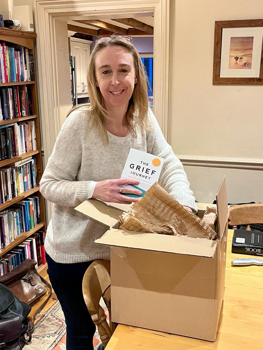 Really pleased to see copies of the bereavement book I’ve had the privilege of working with <a href="/Care4theFamily/">Care for the Family</a> on - really helpful book for the first months after loss: The Grief Journey.