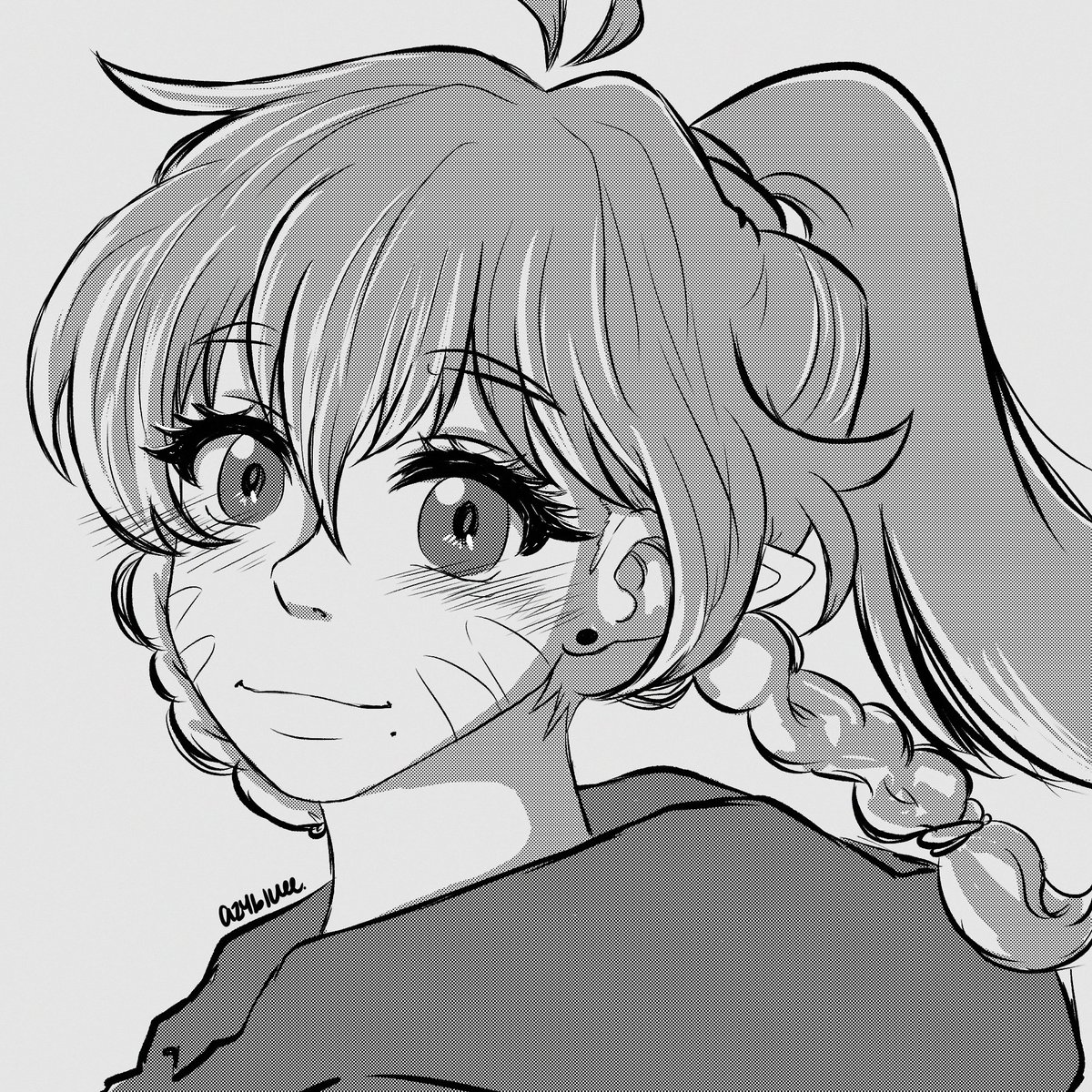 azybluee's tweet photo. quick doodle
experimenting on manga style ✨
#azyillust #vtuber https://t.co/8g2tiKtv75