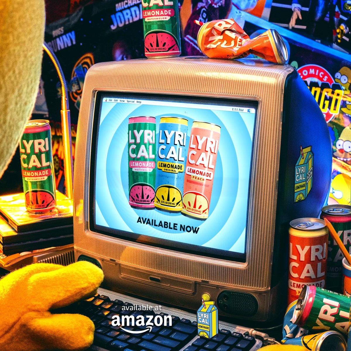 Lyrical Lemonade is available now on <a href="/amazon/">Amazon</a> 📦

a.co/d/gD1rJoF