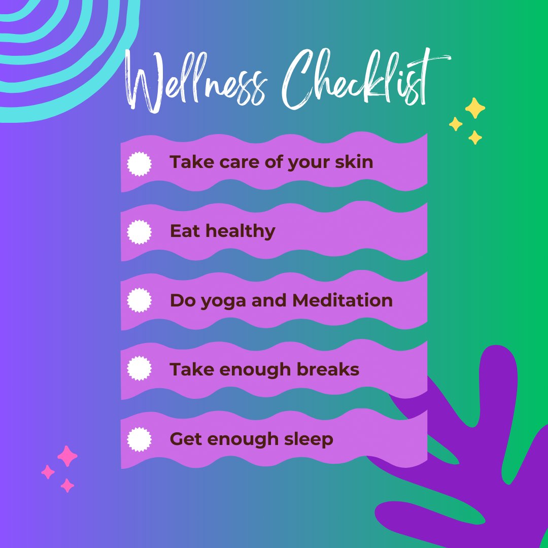 mommafoxfire's tweet image. ✨🌿 Wellness Checklist Reminder 📋🌸

Use this checklist as a gentle reminder to prioritize your well-being. Small, intentional steps lead to a more vibrant, balanced you. 🌈💕 

#WellnessChecklist #SelfCareJourney #PrioritizeWellBeing