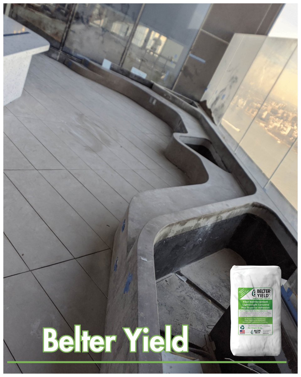 BelterTech's tweet photo. Indulge in comfort on these inviting Belter benches! Belter Yield proved to be both the architect's dream and workers for this project in Hudson Yards NY.#HighStrength #Lightweight #Efficiency #BuildingMaterials #closingthelooptogether #sustainablebuildingsolutions #greenconcrete https://t.co/Wfve5m5g5D