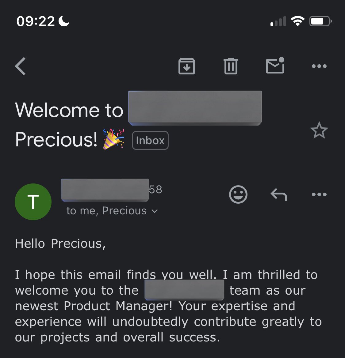 deyemipresh's tweet image. God did! I joined the “I got the job” geng. 
This one is not small, this one is timely, this one is God!🥹

Like all the job tweets, repost them, God is in your neighborhood. We need moreee, who’s next?