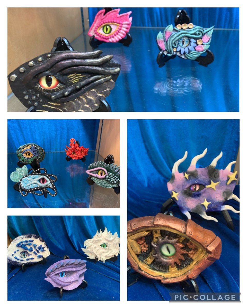 Wildcats, check out some the cool art displayed in the main display case! ‘Dragon Eyes’ from 3D Art class and Dragon Collages from the Art Studio Class! #yearofthedragon #art #WildcatTalent #McMathPRIDE #sd38learn