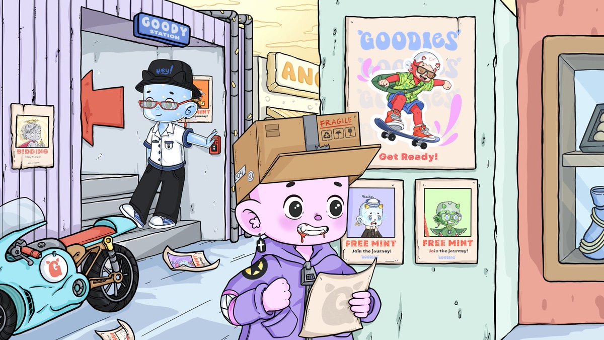 Goofies_NFT's tweet image. GOOFIES have arrived at GOODIES station.💜

On this note, we are giving away 3 x Free mint spot!!

Like | Comment | RT