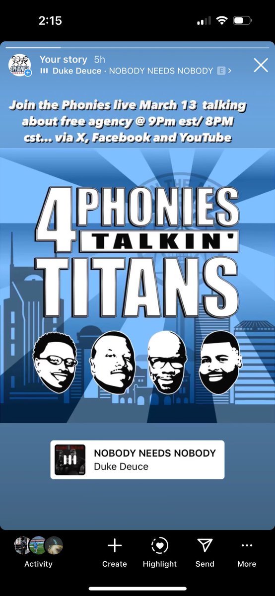 4Phonies's tweet photo. On Wednesday once everything is official, join the Phonies and see how they feel about the additions and subtractions of the Titans https://t.co/gRBEjqY3xs
