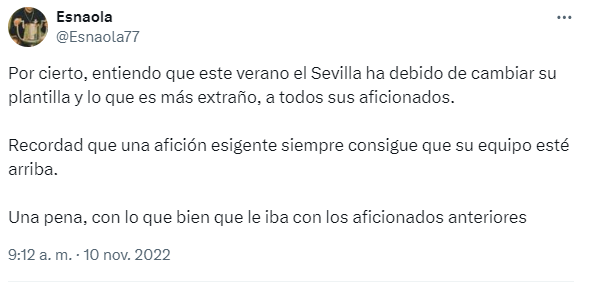 SFCCAPA's tweet photo. @Esnaola77 @Calvache9 @gondelahaza ¿Complejo?

En lo de la afición te doy la razón, gracias a ello ganamos otra más... 

!Hay que seguir con el manquepierda para caer bien! https://t.co/ECozNCKtAl