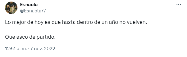 SFCCAPA's tweet photo. @Esnaola77 @Calvache9 @gondelahaza ¿Complejo?

En lo de la afición te doy la razón, gracias a ello ganamos otra más... 

!Hay que seguir con el manquepierda para caer bien! https://t.co/ECozNCKtAl