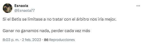 SFCCAPA's tweet photo. @Esnaola77 @Calvache9 @gondelahaza ¿Complejo?

En lo de la afición te doy la razón, gracias a ello ganamos otra más... 

!Hay que seguir con el manquepierda para caer bien! https://t.co/ECozNCKtAl