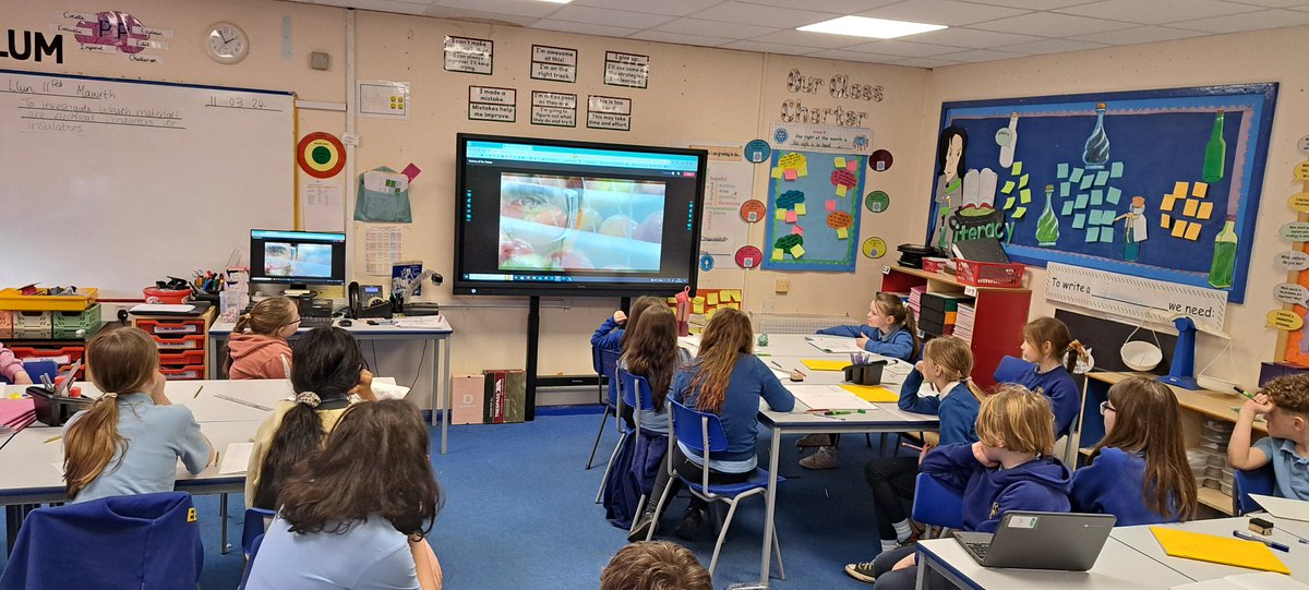 marys_rc's tweet photo. Blwyddyn 5 were inspired by the online workshop hosted by @STEMHUB_SE all about Factories of the Future. We are going to think about how we can make a School of the Future and make our Carbon emissions 'Net Zero'. #FactoryFuture @PPMABEST @STEMpwdLearning @TeachingSTEM https://t.co/bZkDniG7qO