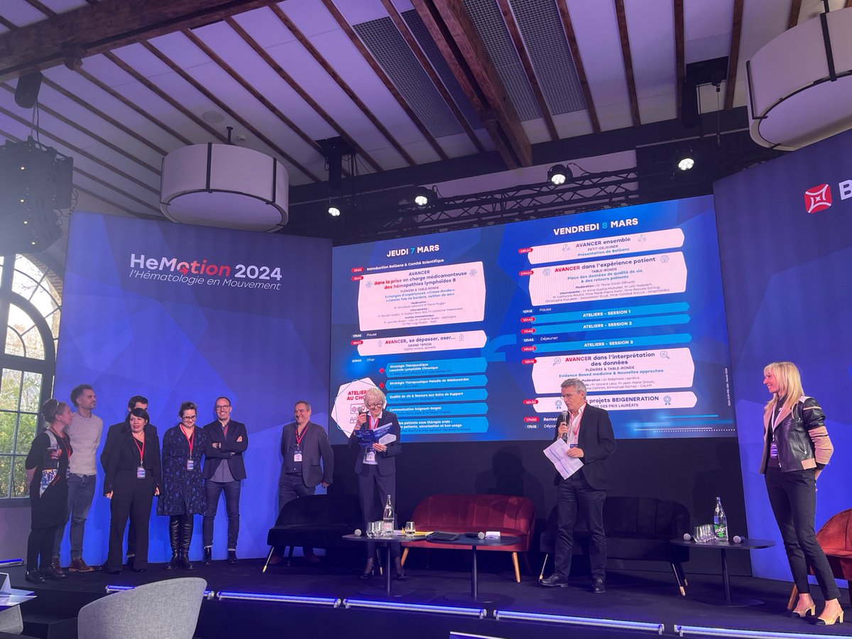BeOneMedicines's tweet photo. Our colleagues in France recently hosted the #HeMotion event bringing together leading international and national healthcare experts to discuss the management of #bloodcancers. Thanks to all of the attendees for their passion and dedication to improving patient outcomes. https://t.co/CPeSUlULNq