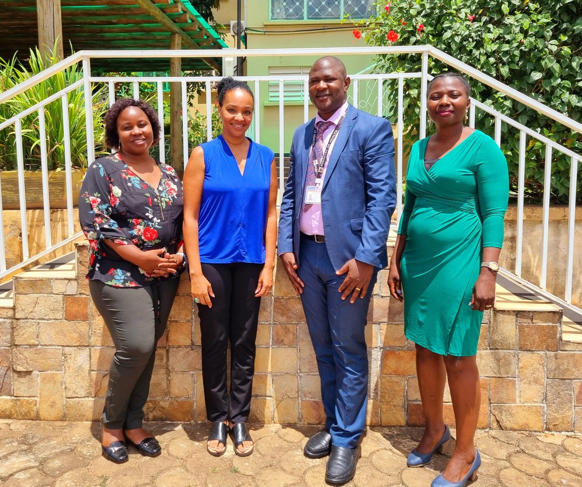 Today, #PeaceCorpsUganda team, including Dr. Lily Asrat, Cotious Tukashaba, and Joyce Babirye, met with Dr. Rony Bahatungire from the @MinofHealthUG. We discussed our ongoing partnership and opportunities for collaboration. #ServeBoldly #PeaceCorpsAfrica