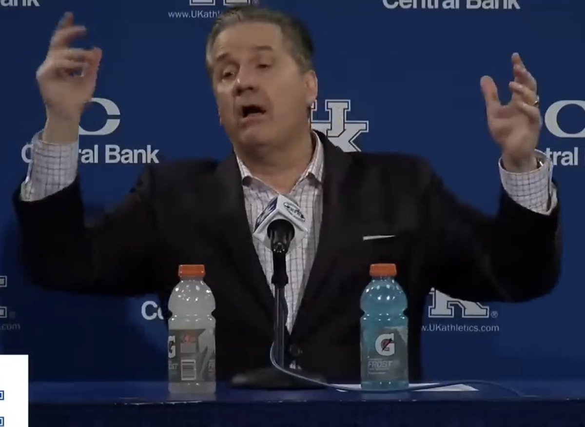 Dude, in just the last few days…

🔵 Kentucky spanks Tennessee
⚪️ Karter Knox commits
🔵 Drake hangs with Cal and Dilly
⚪️ Kyra Elzy is fired
🔵 Kentucky is ranked AP top 10
⚪️ Reed Sheppard is a projected #1 pick
🔵 Reeves wins SEC PotW
⚪️ Reed wins SEC Freshman of the Year
🔵